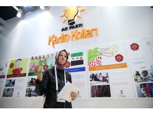 Zirvede, "Suriyeli Çocuk Olmak" sergisine yoğun ilgi