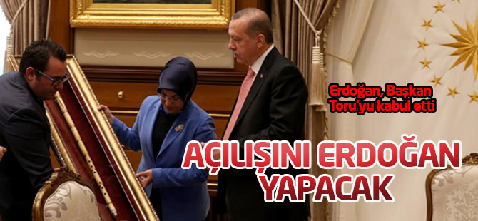 Cumhurbaşkanı Erdoğan, Başkan Toru’yu kabul etti