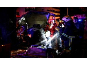 Bursa'da trafik kazası: 1 ölü, 3 yaralı