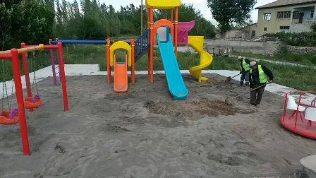 Irmaklı Mahallesi'ne çocuk oyun parkı
