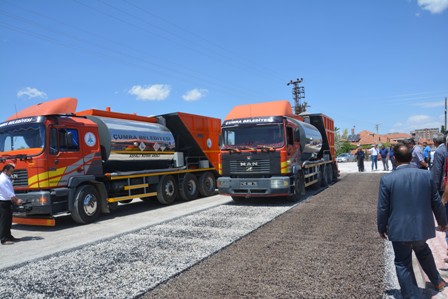 Asfalt sezonu yeni teknolojiyle başladı