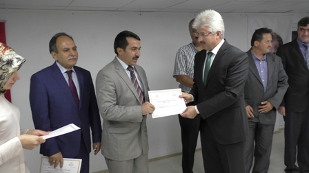 Beslenme dostu okullara sertifikaları verildi