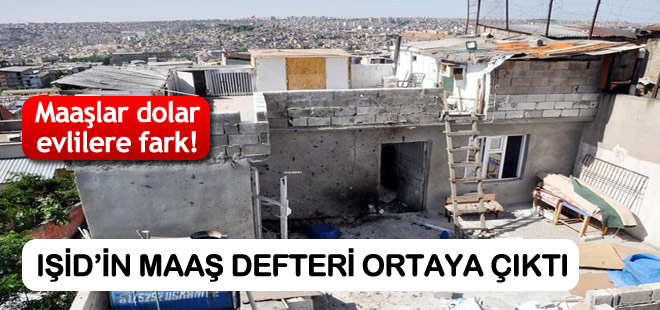 IŞİD'in maaş tablosu ortaya çıktı