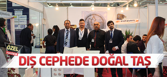 Dış cephede doğal taş