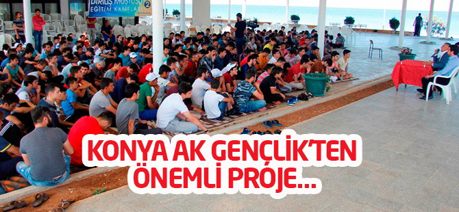 Konya Ak Gençlik’ten Önemli Proje…