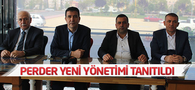 Perder Yeni Yönetim tanıtıldı