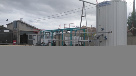 Asfalt üretim tesisi kuruldu