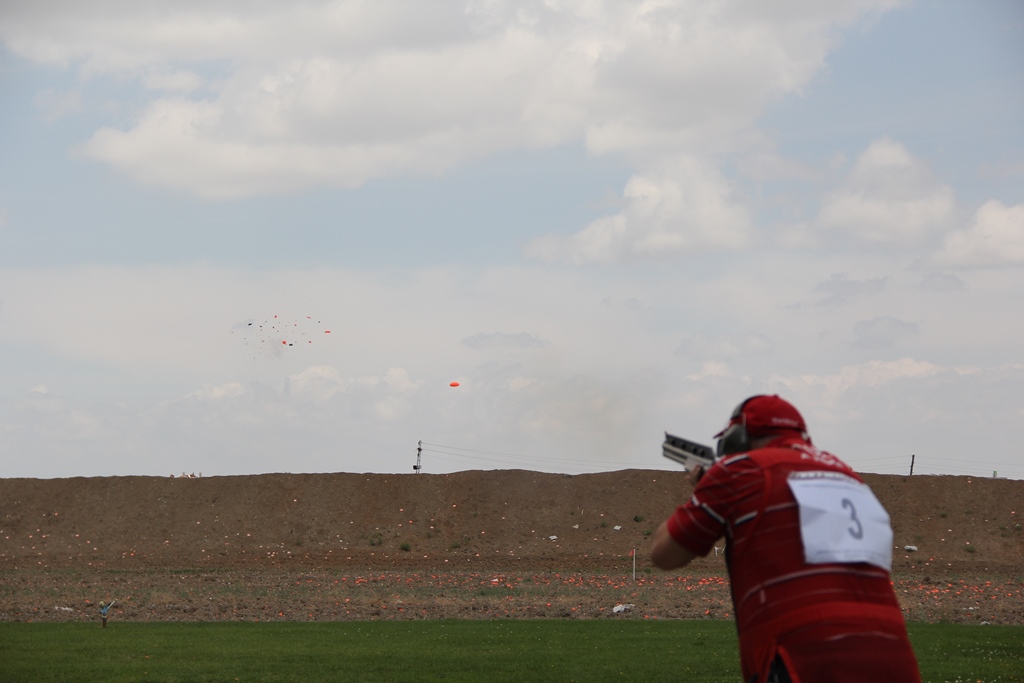 Double Trap şampiyonası yapıldı