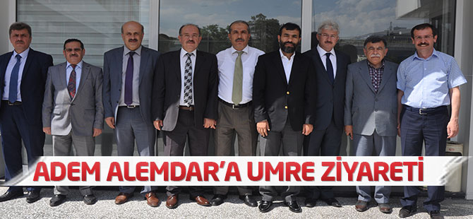 İl Müdürlerinden Alemdar’a umre ziyareti