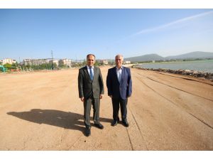 Beyşehir Belediyesi'nden çocuklara özel plaj