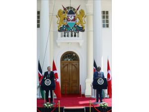 Erdoğan - Kenyatta ortak basın toplantısı