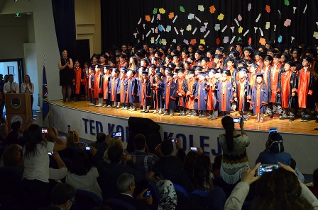 TED’de Mezuniyet Heyecanı