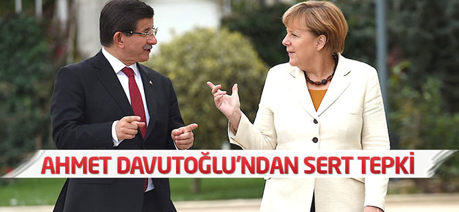 "Soykırım" Diyen Almanya'ya Ahmet Davutoğlu'ndan Sert Tepki