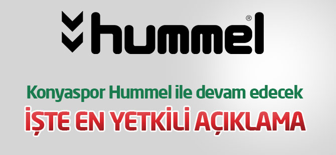 Konyaspor Hummel ile devam edecek