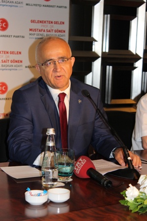 Gönen  adaylığını açıkladı