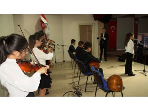 Çubuk’ta minik öğrencilerin "Hasat Zamanı" konseri