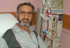 16 yıldır böbrek nakli için bekliyor