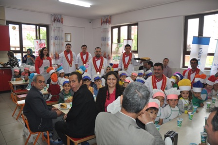 Büyük şefler küçük şeflerle buluştu