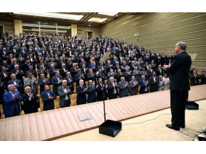 Cumhurbaşkanlığı Külliyesi'nde muhtarlarla iftar programı