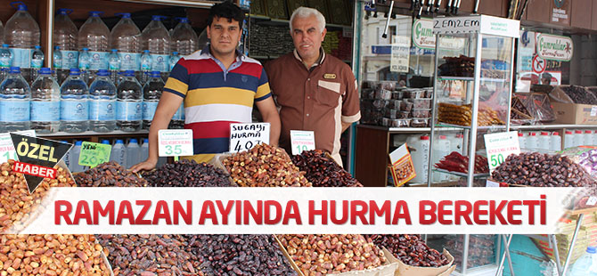 Ramazan Ayının Hurma bereketi