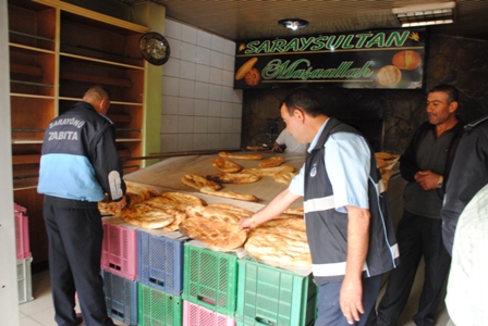 Sarayönü'de fırın denetimi