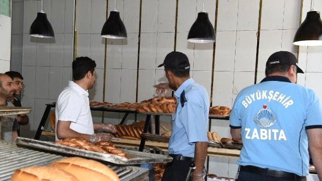 Meram'daki fırınlara denetim