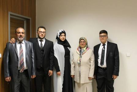 Bacak ve duygu ailelerinin mutlu günü