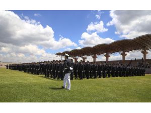 Komiser yardımcılarının mezuniyet heyecanı