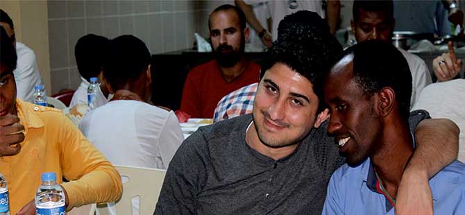 Konya'da yabancı öğrencilere iftar