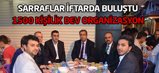 Konya Sarraflar Derneği üyelerine iftar verdi