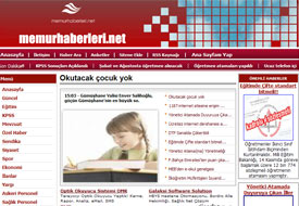 Okul idarecisinden haber sitesi