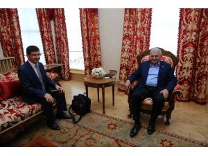 Başbakan Yıldırım Borsa İstanbul Başkanı Karadağ'ı kabul etti