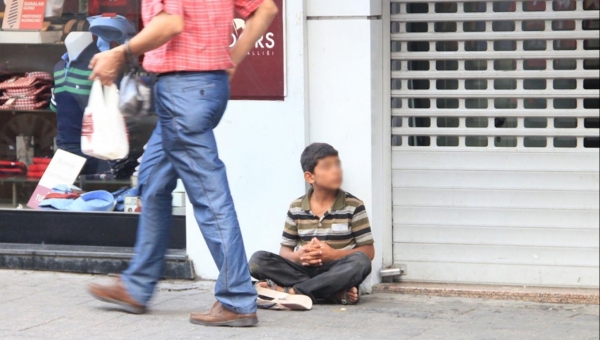 Malatya'da 161 dilenciye 9 bin lira ceza kesildi