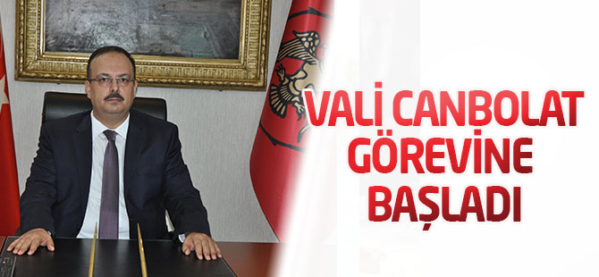Konya Valisi Canbolat görevine başladı