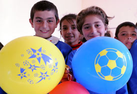 Fenerbahçe'den köy okuluna destek