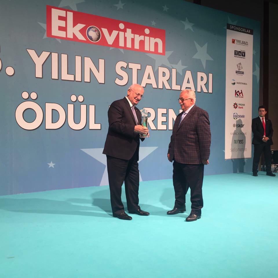 Atiker’e yılın sanayicisi ödülü