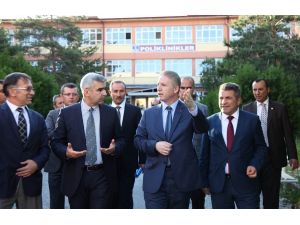 Vali Gül, eski Numune Hastanesi yerleşkesini incelendi