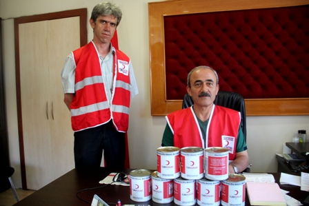 Kızılay’dan kavurma yardımı