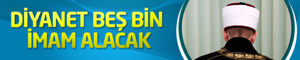 Diyanet beş bin imam alacak