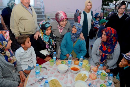 Toru, Karadiğinlilerle iftarda buluştu