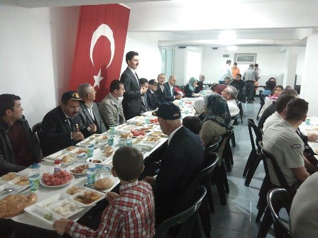 Derebucak’ta şehit ailelerine iftar