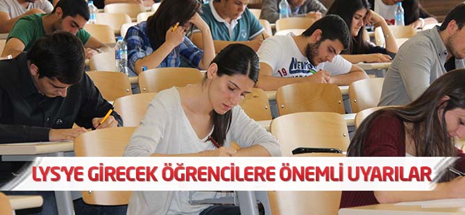 LYS’ye girecek öğrencilere aşırı kaygı uyarısı