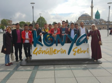 Bitlisli öğrenciler Konya’yı gezdi