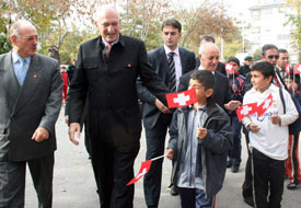 Pascal Couchepin, Konya'ya geldi