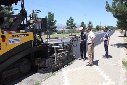 Seydişehir asfaltlama çalışmaları