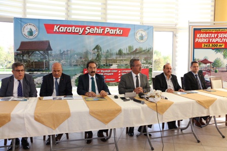 Karatay şehir parkı tanıtıldı