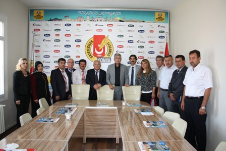DP Konya heyeti cemiyeti ziyaret etti