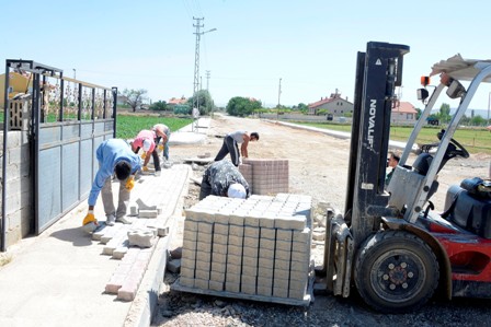 Meram’da asfalt çalışmaları sürüyor