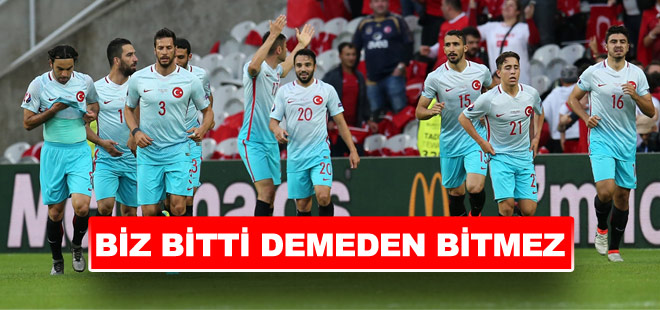 Biz bitti demeden bitmez!