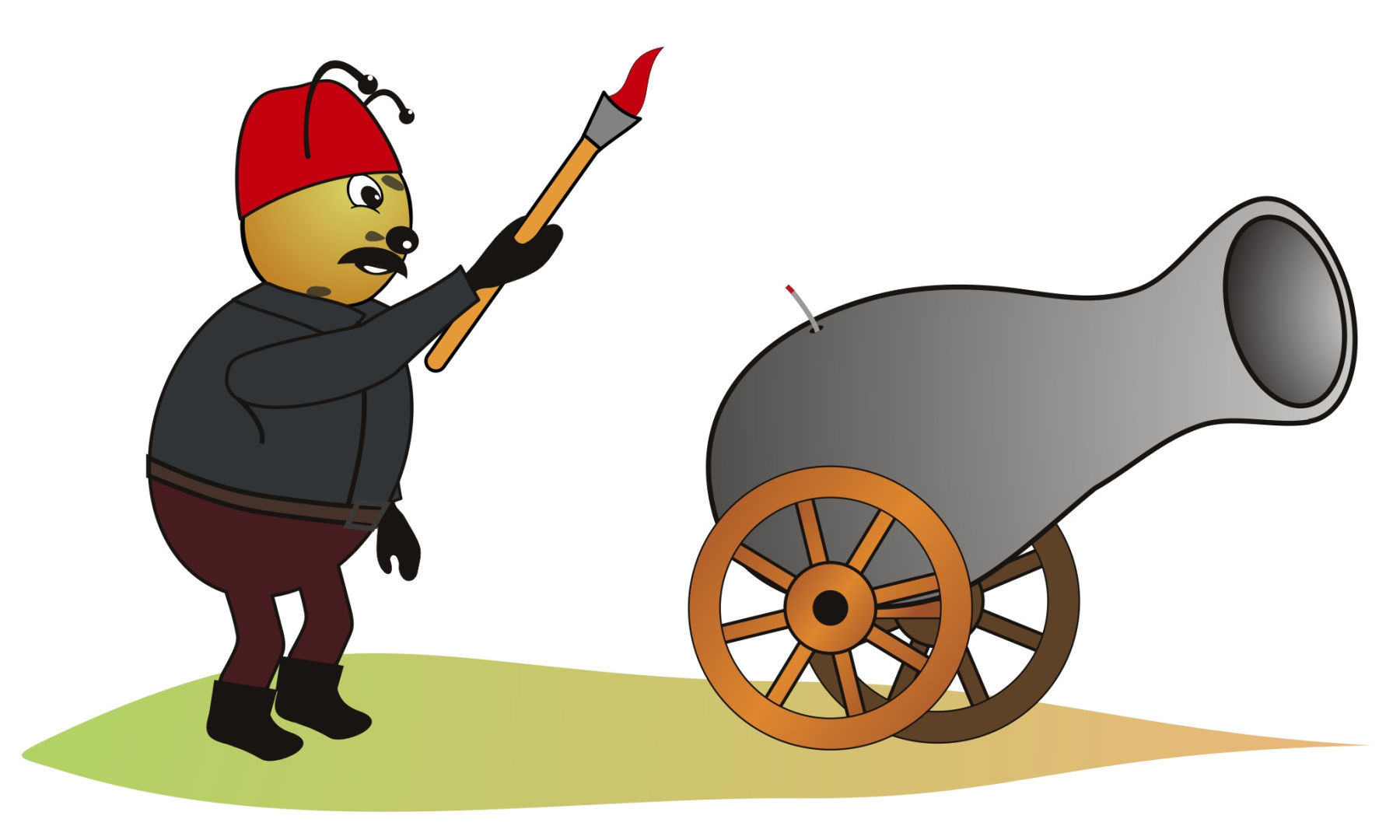 Denizli'de iftar topu 2 dakika erken atıldı